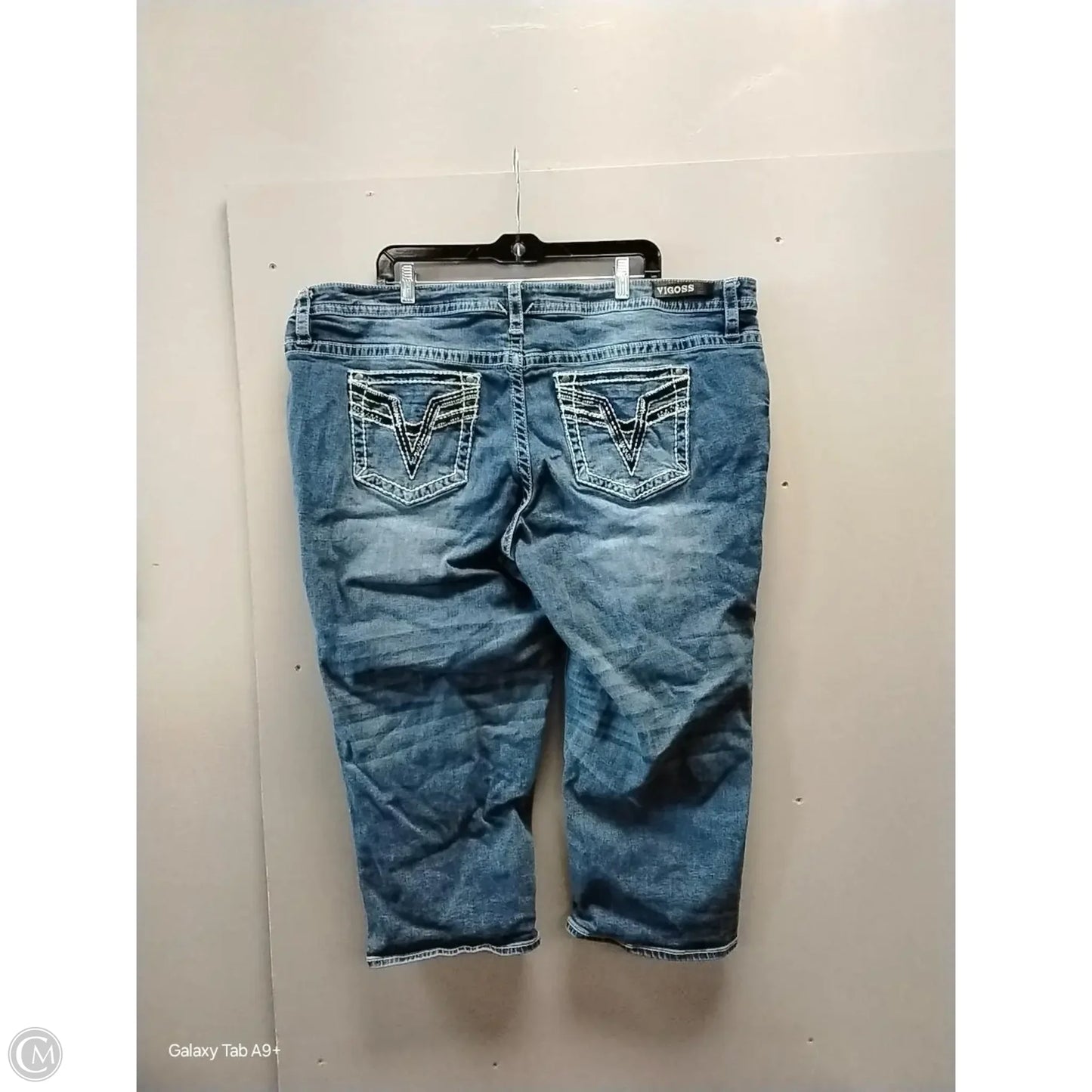 Jeans Flared By Vigoss In Blue, Size: 24