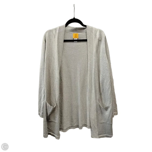 Sweater By Ruby Rd In Grey, Size: Xl