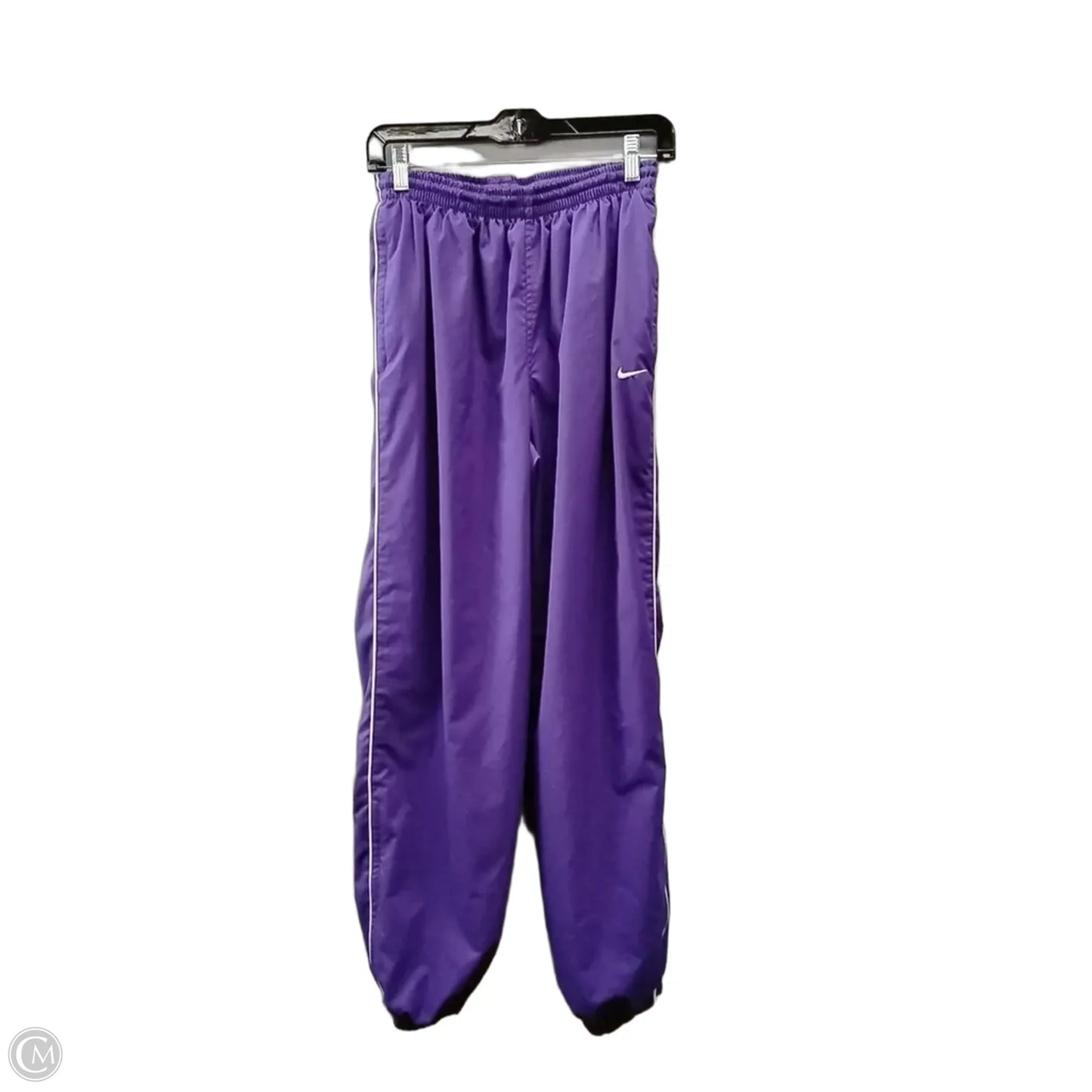 Athletic Pants By Nike In Purple, Size: M