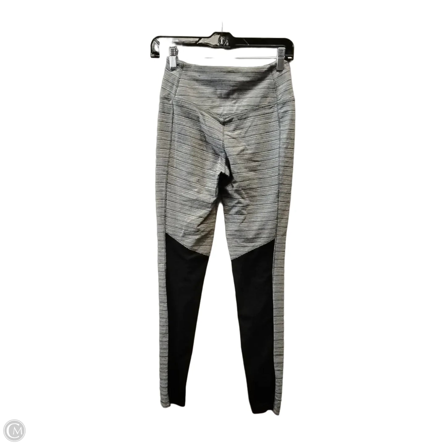 Athletic Leggings By Nike In Grey, Size: S