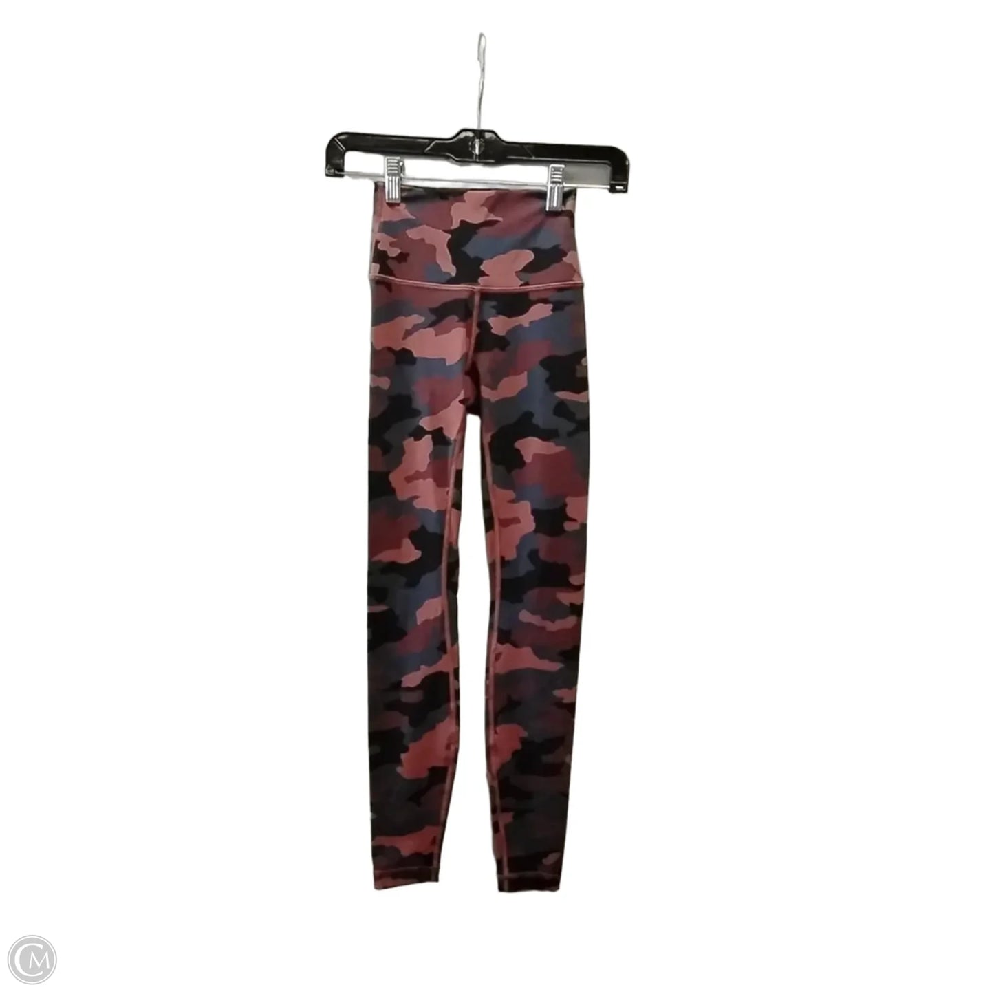 Athletic Leggings By Lululemon In Camouflage Print, Size: Xs