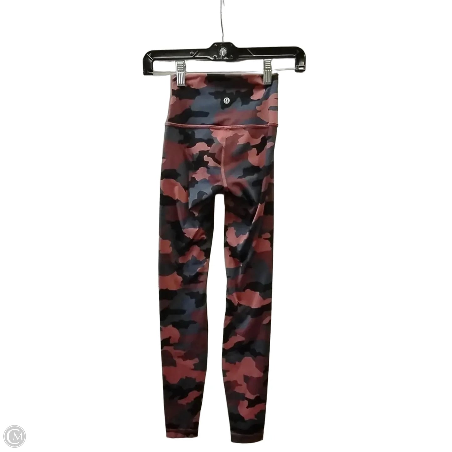 Athletic Leggings By Lululemon In Camouflage Print, Size: Xs