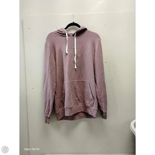 Sweatshirt Hoodie By Cme In Purple, Size: M