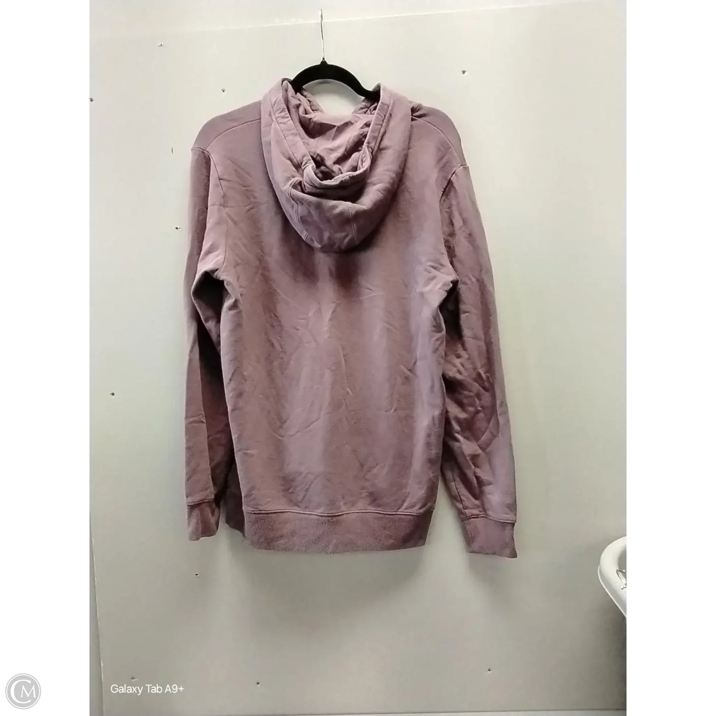 Sweatshirt Hoodie By Cme In Purple, Size: M