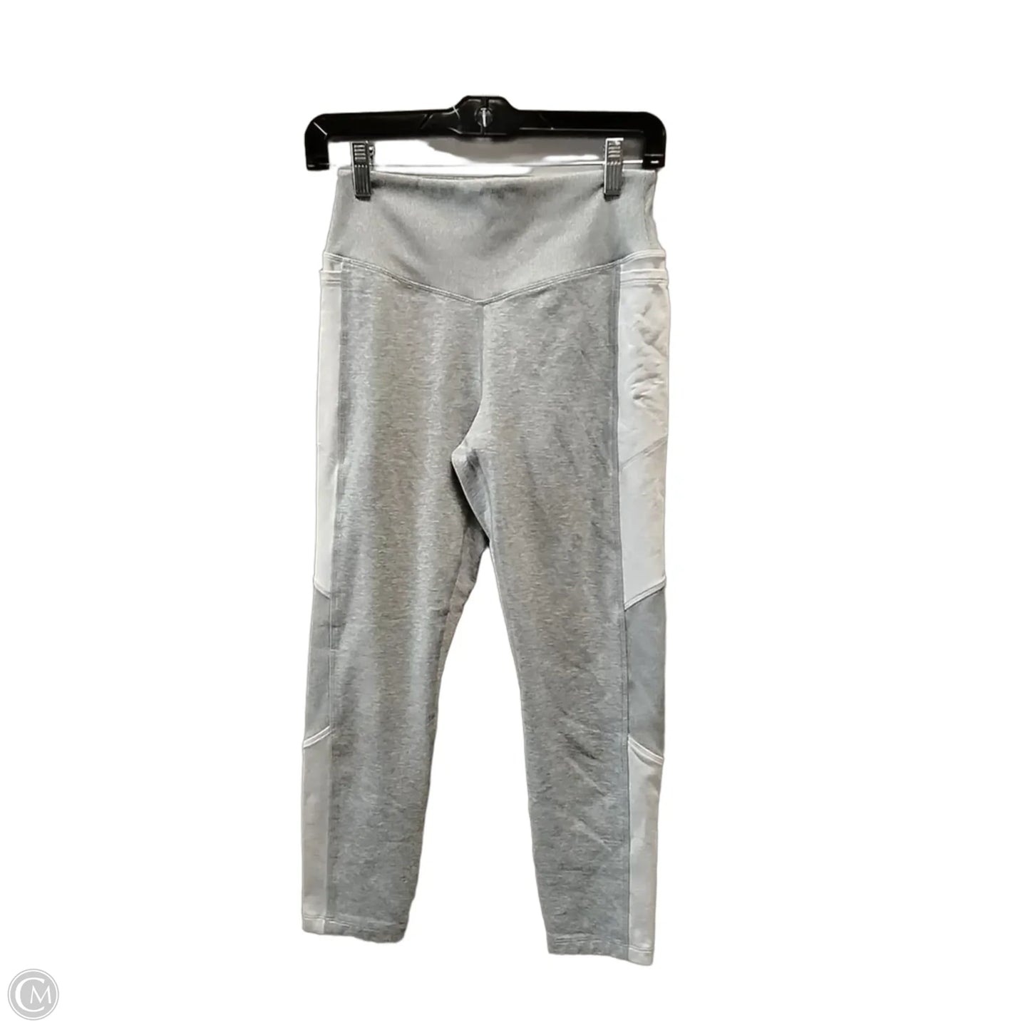 Athletic Leggings By Pink In Grey, Size: M