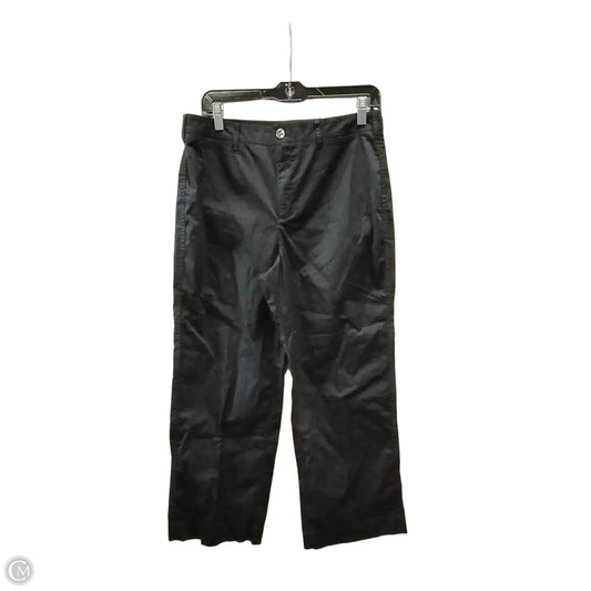 Pants Cropped By Chicos In Black, Size: 8