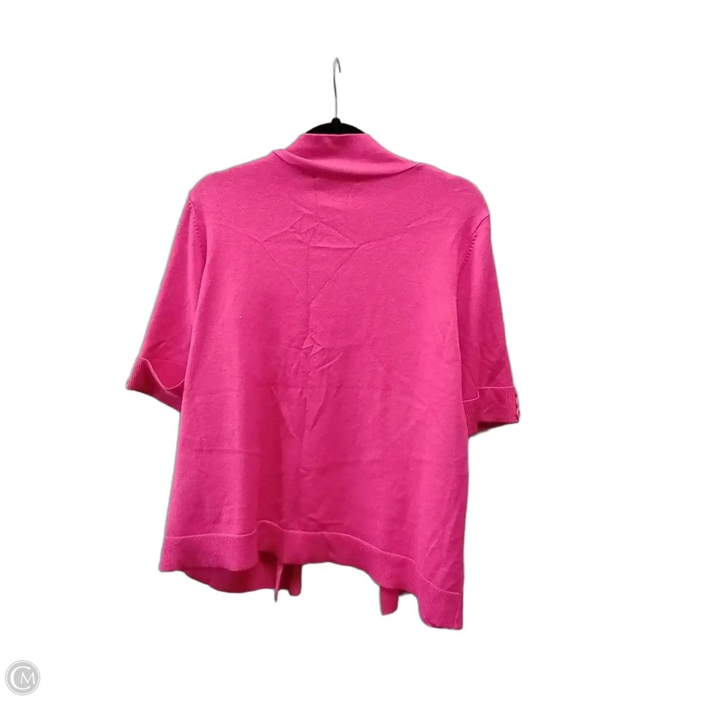 Sweater Cardigan By 89th And Madison In Pink, Size: 1x