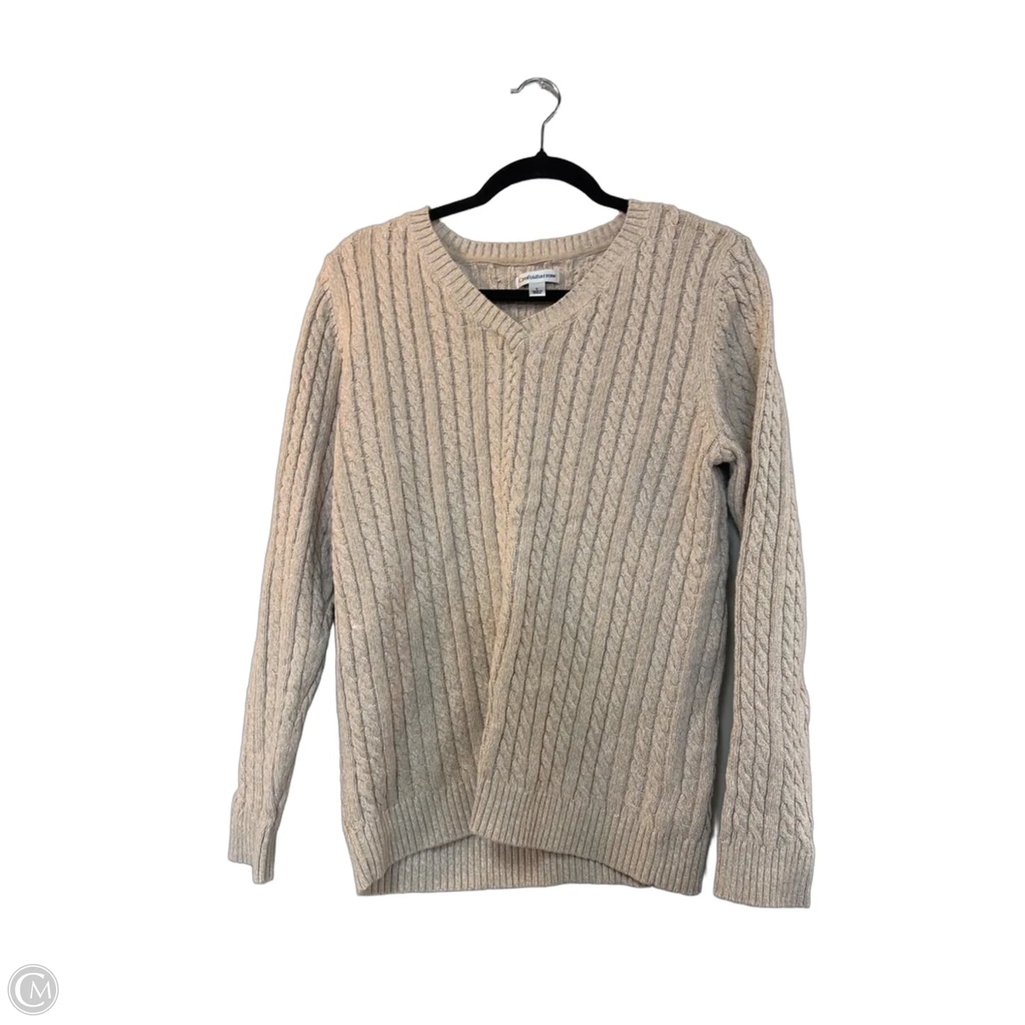 Sweater By Crosby In Beige, Size: L