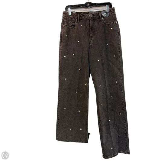 Jeans Straight By Express In Black, Size: 8