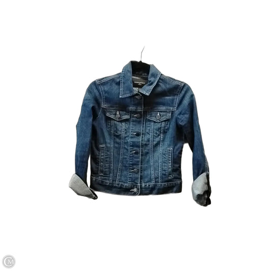 Jacket Denim By Banana Republic In Blue, Size: Xs