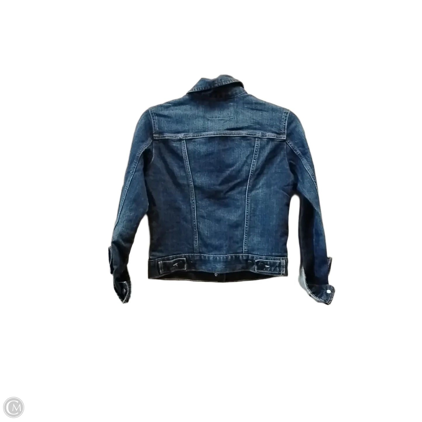 Jacket Denim By Banana Republic In Blue, Size: Xs