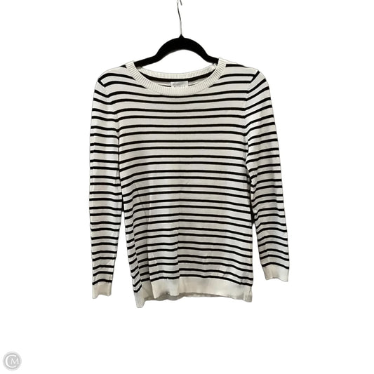 Sweater By Market & Spruce In Striped Pattern, Size: Xs