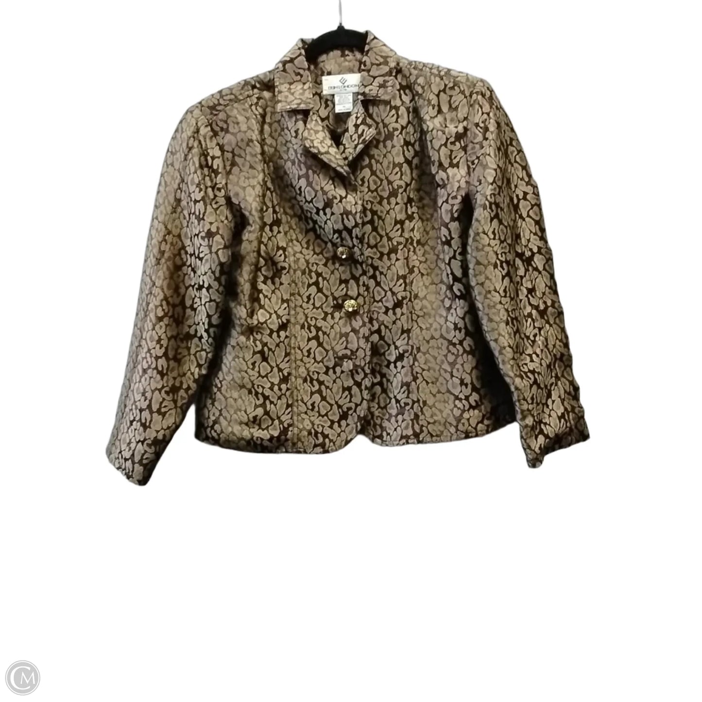 Blazer By Erin London In Leopard Print, Size: Sp
