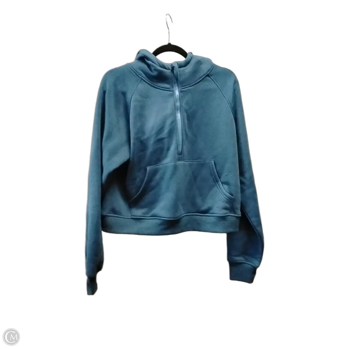 Sweatshirt Hoodie By Clothes Mentor In Blue, Size: M