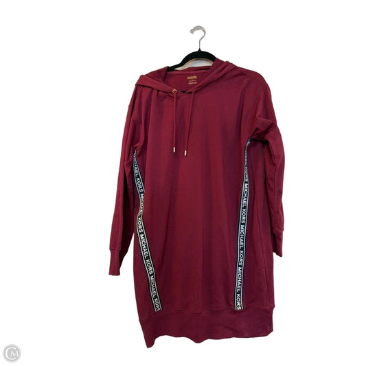 Dress Casual Midi By Michael By Michael Kors In Purple, Size: 10