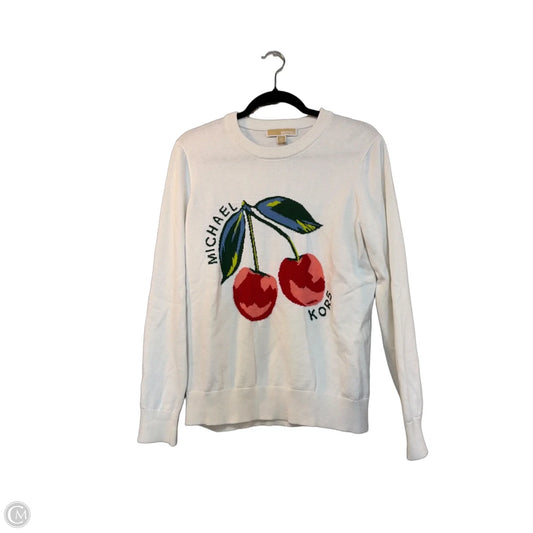 Sweater By Michael By Michael Kors In White, Size: M