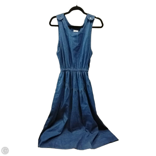 Dress Casual Maxi By Clothes Mentor In Blue Denim, Size: 6