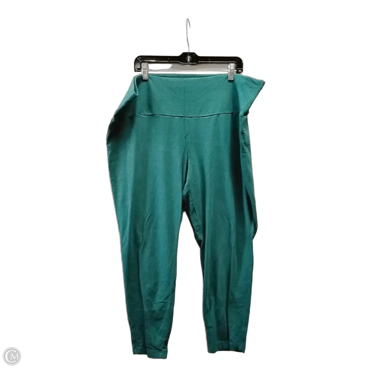 Capris By Terra & Sky In Green, Size: 3x