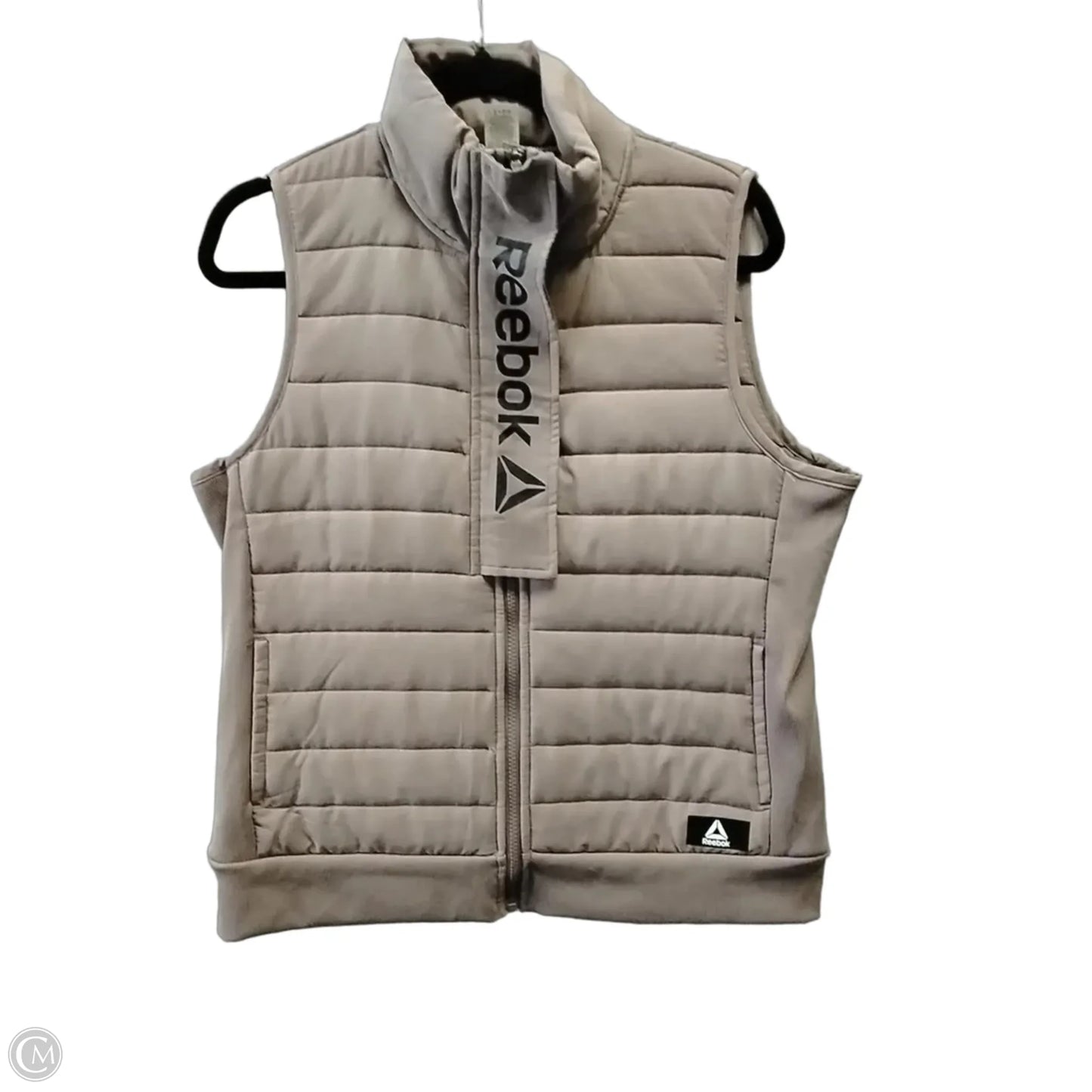 Vest Puffer & Quilted By Reebok In Purple, Size: L
