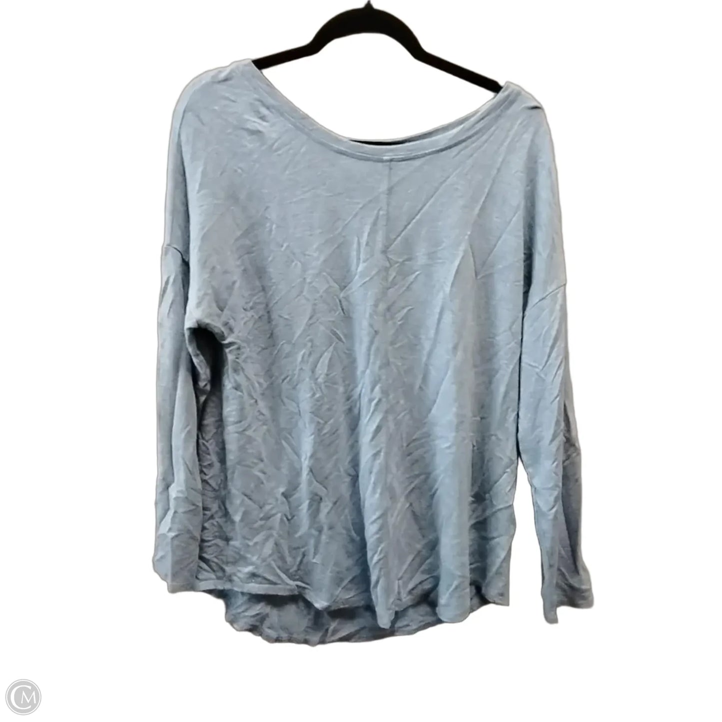Top Long Sleeve By Premise In Blue, Size: L