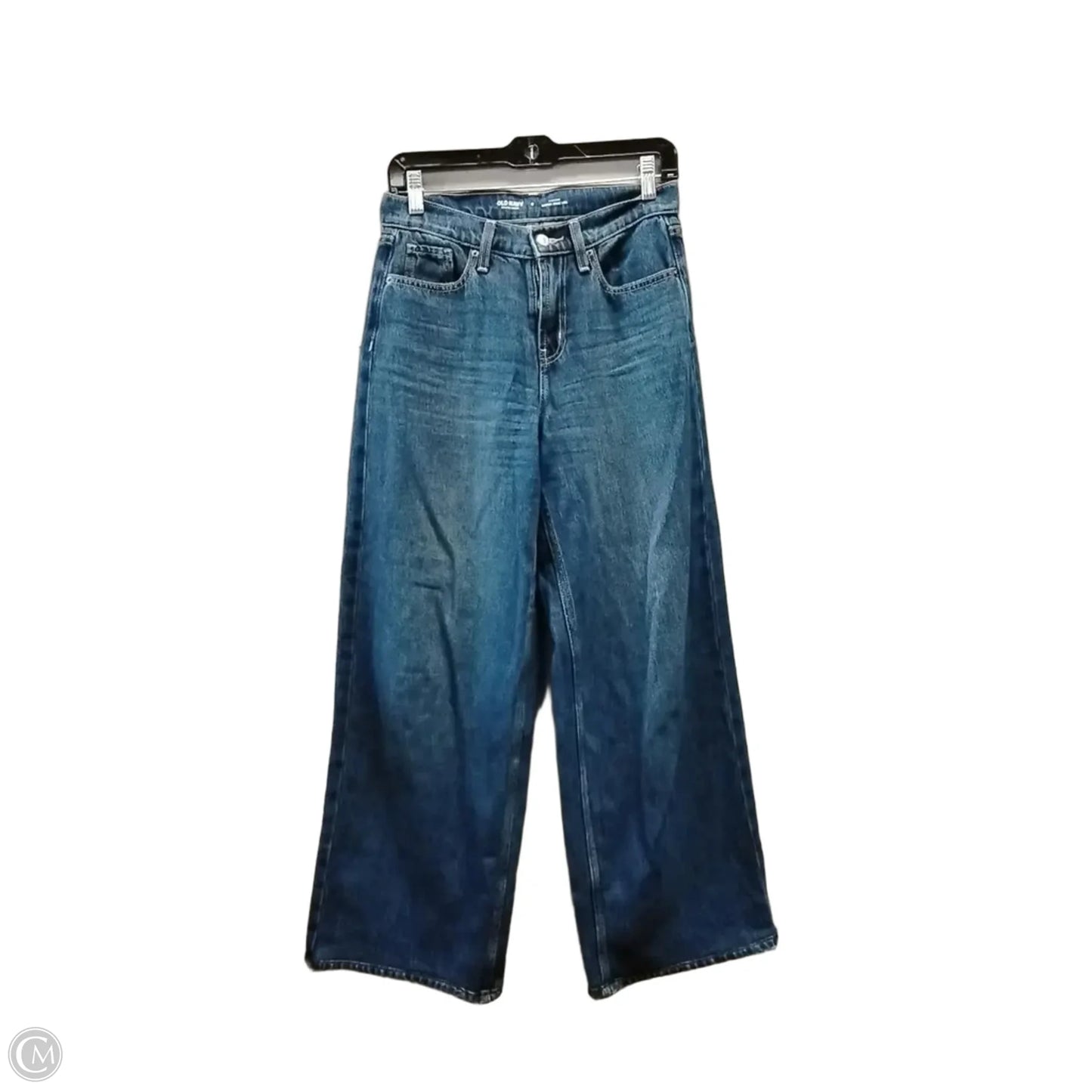 Jeans Wide Leg By Old Navy In Blue, Size: 0