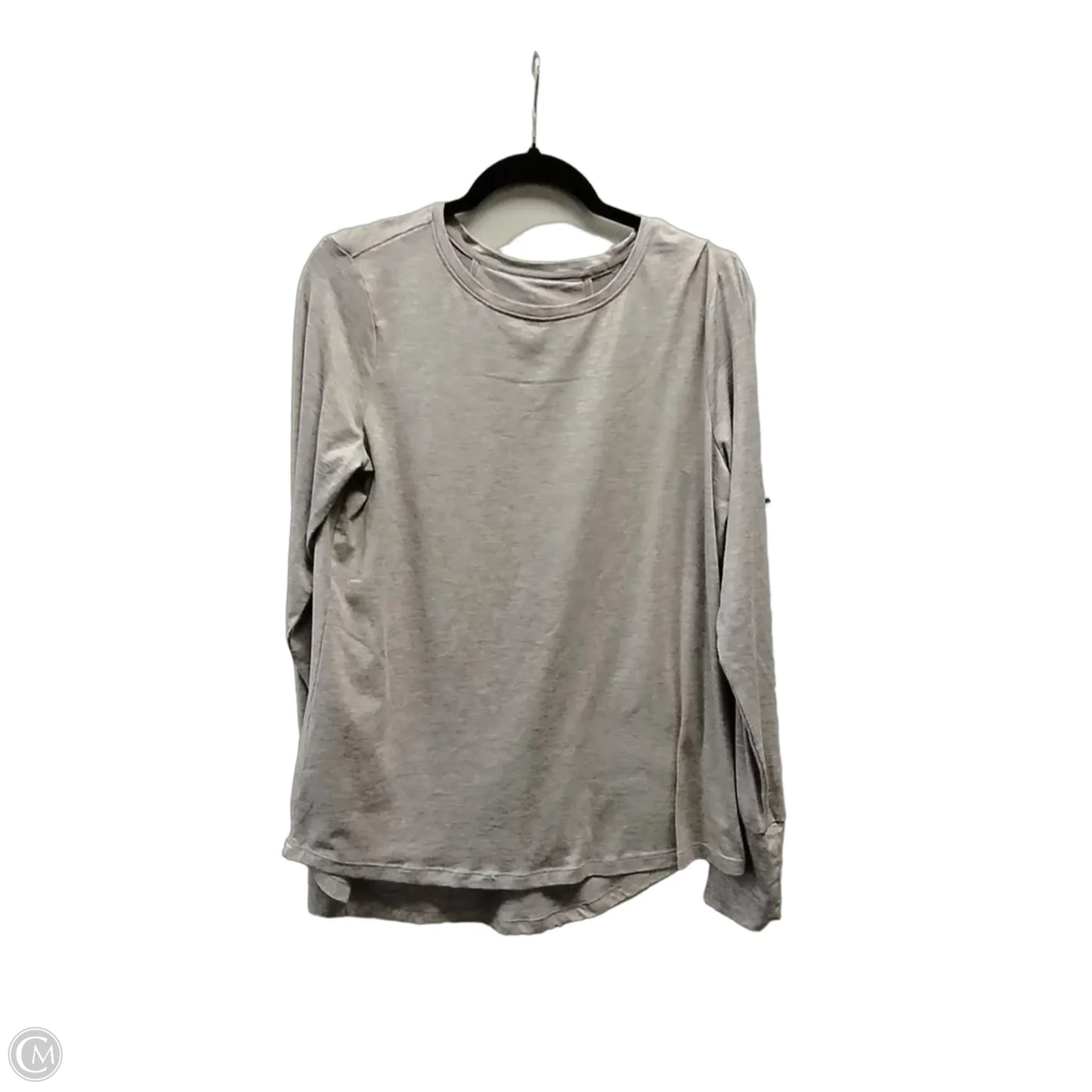 Top Long Sleeve By Beachlunchlounge In Checkered Pattern, Size: M