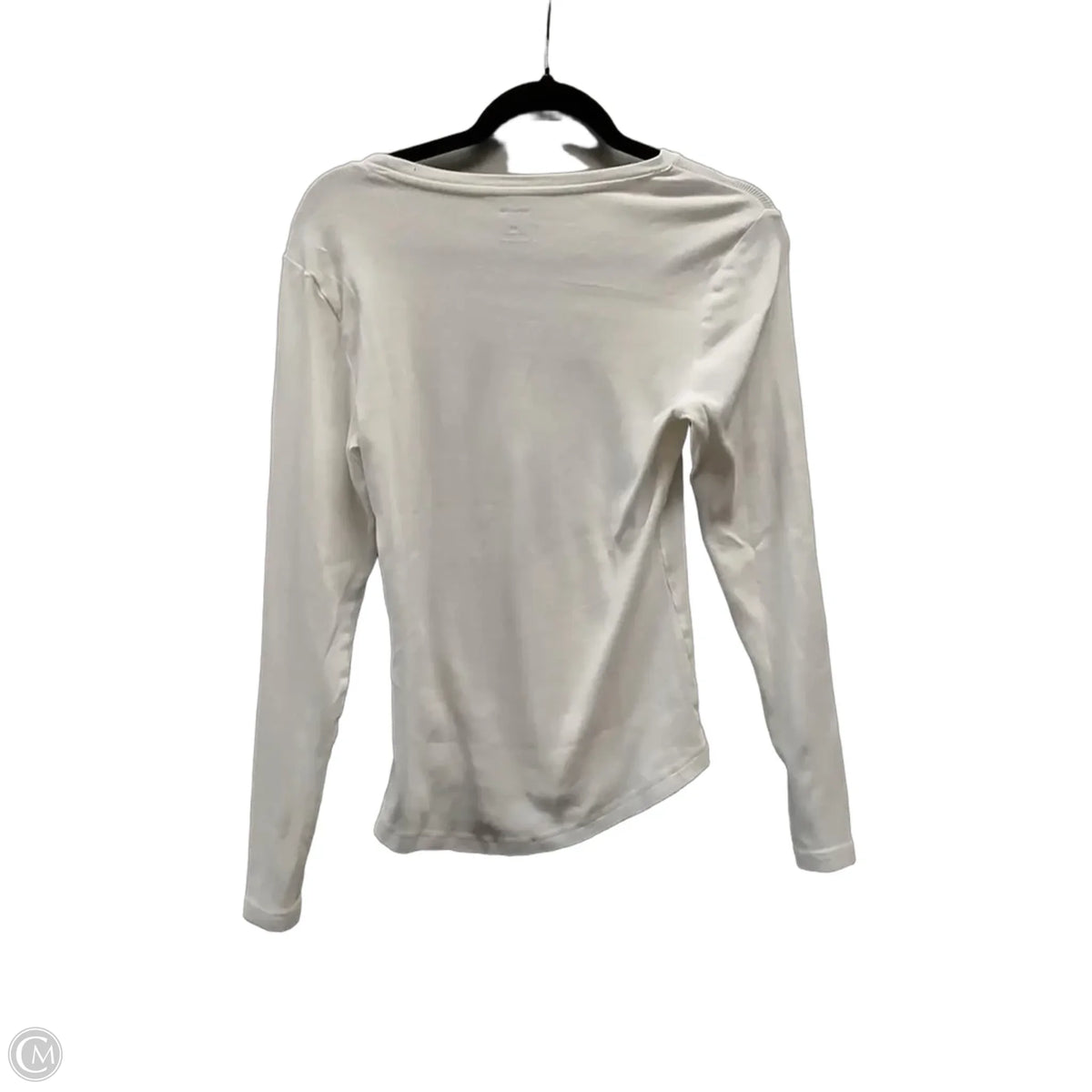 Top Long Sleeve By Sonoma In White, Size: M
