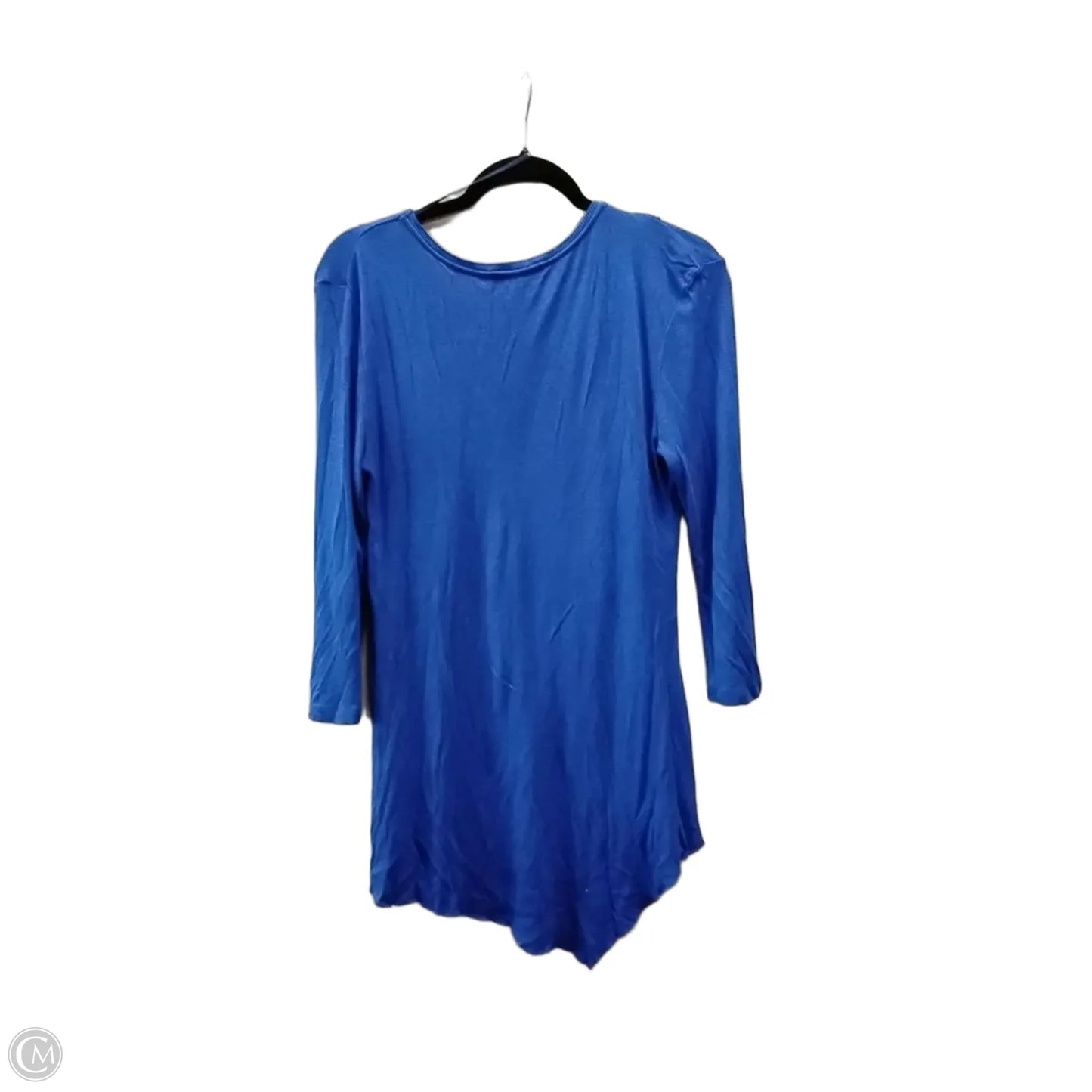 Sweater By Cable And Gauge In Blue, Size: M