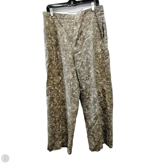 Pants Dress By Coldwater Creek In Bronze, Size: 14