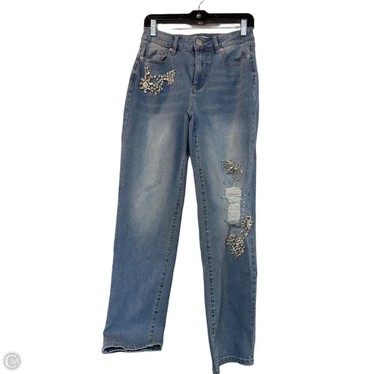 Jeans Straight By Cato In Blue, Size: 6