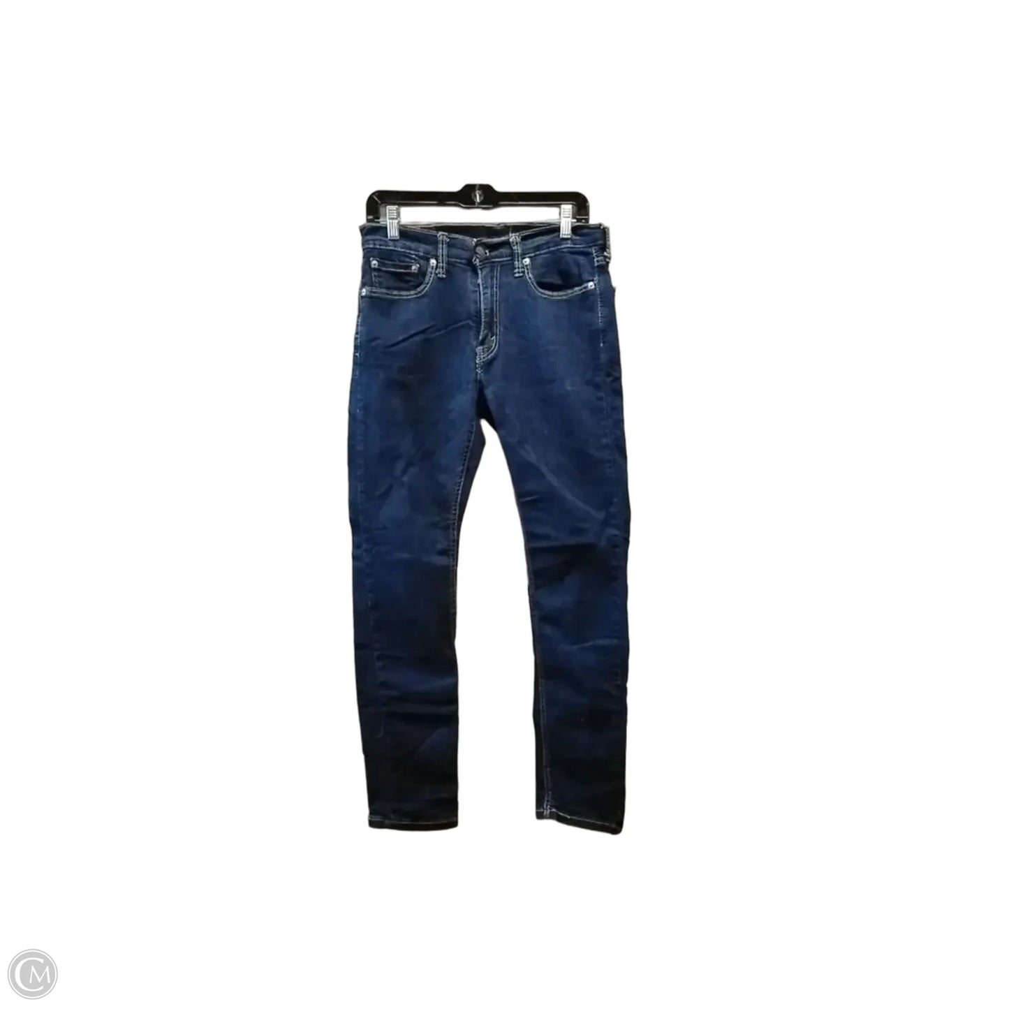 Jeans Skinny By Levis In Blue, Size: 14