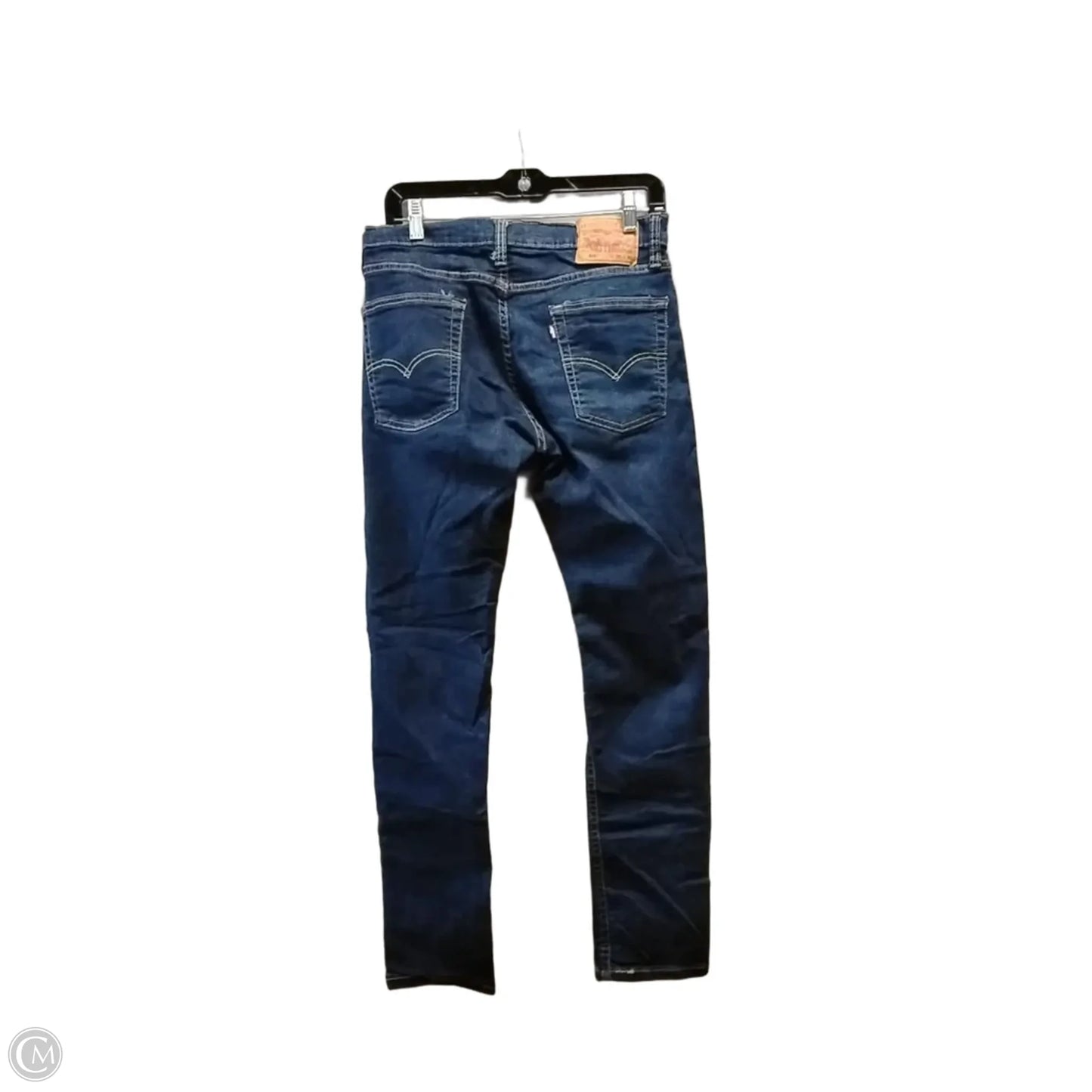 Jeans Skinny By Levis In Blue, Size: 14