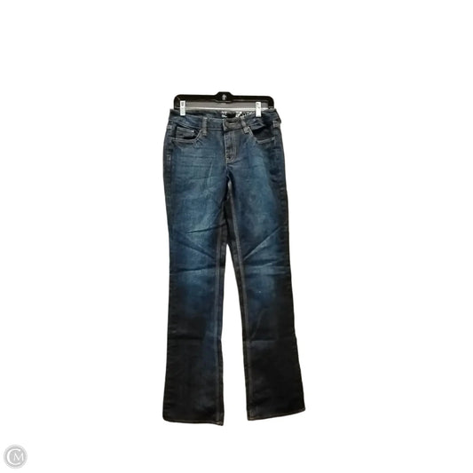 Jeans Boot Cut By New York And Co In Blue, Size: 4