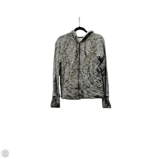 Athletic Sweatshirt Hoodie By Gapfit In Grey, Size: S