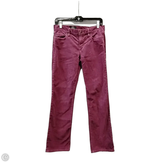 Pants Corduroy By J. Crew In Purple, Size: 4