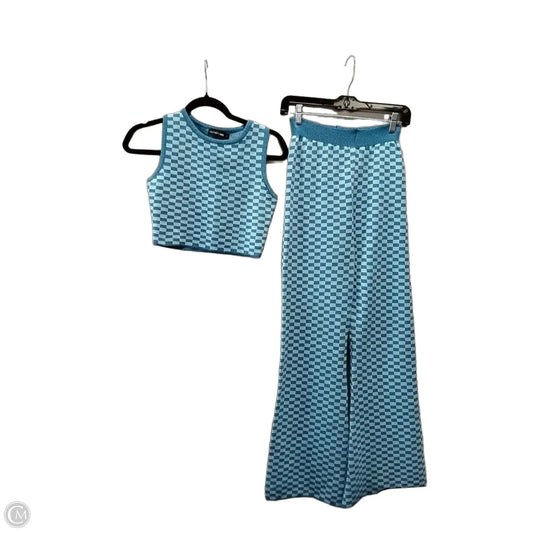 Sweater 2pc By Pretty Little Thing In Blue, Size: S