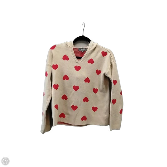Sweater By Marled In Red & Tan, Size: S