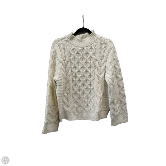 Sweater By St Johns Bay In Silver & White, Size: Mp