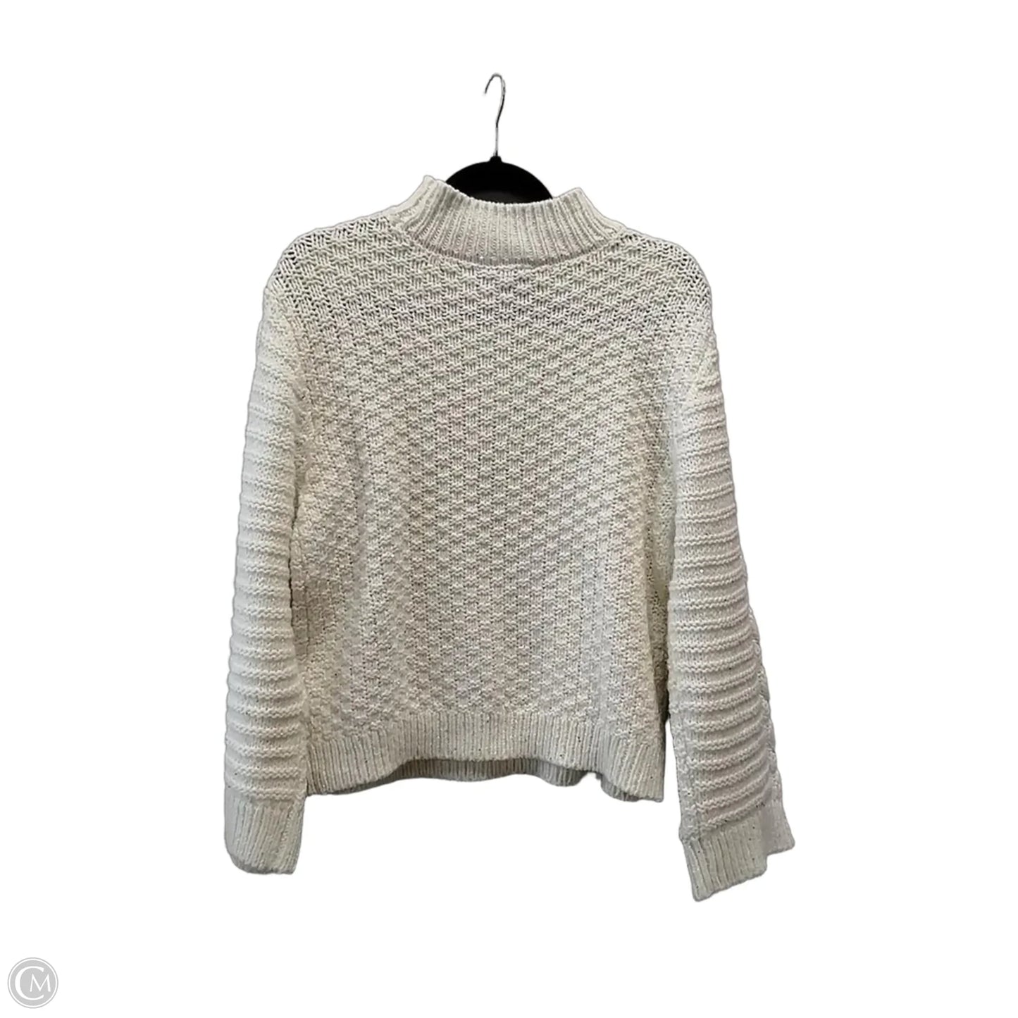 Sweater By St Johns Bay In Silver & White, Size: Mp