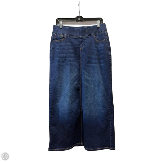 Skirt Maxi By Clothes Mentor In Blue, Size: L
