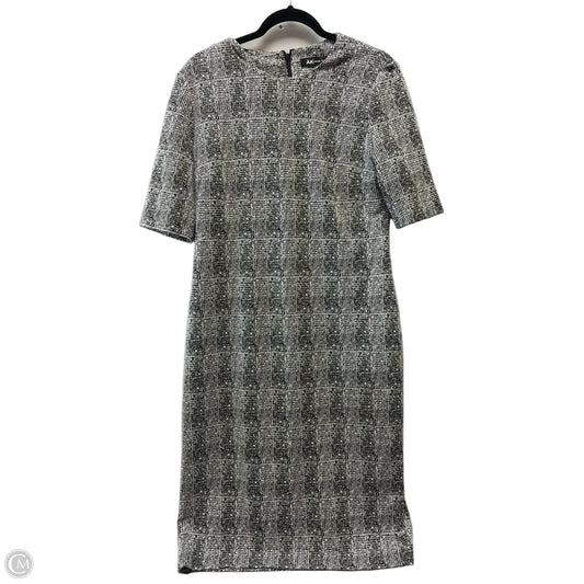 Dress Casual Midi By Anne Klein In Black & White, Size: 12