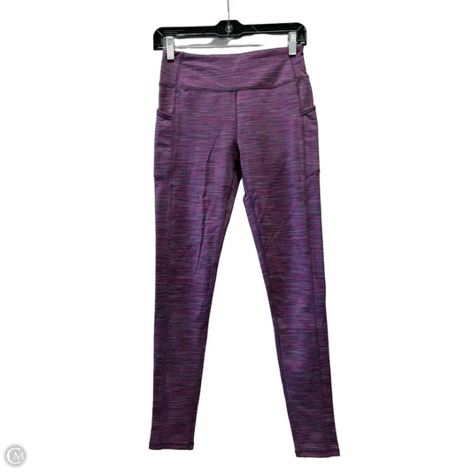 Athletic Leggings By Kyodan In Purple, Size: S