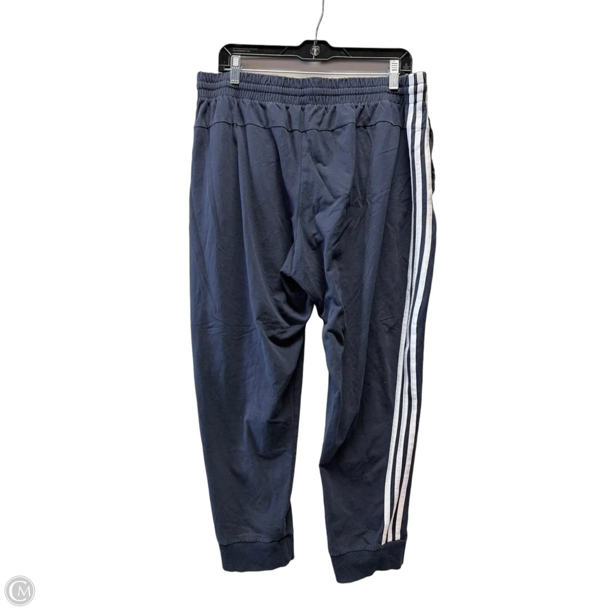 Athletic Pants By Adidas In Blue & White, Size: 1x
