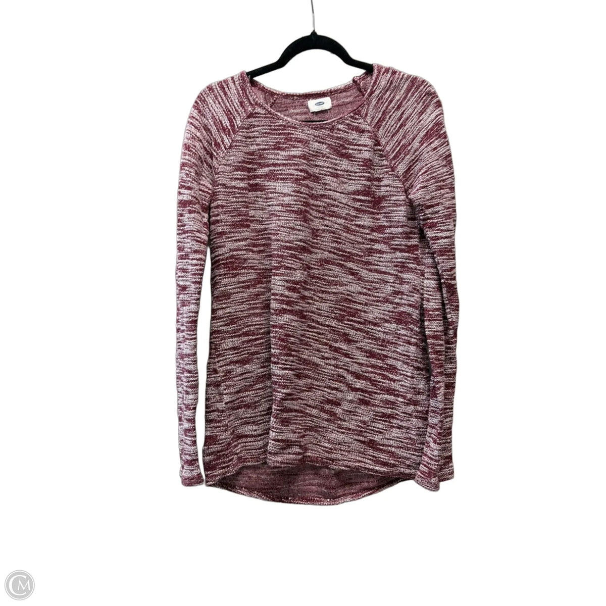 Sweater By Old Navy In Purple & White, Size: M