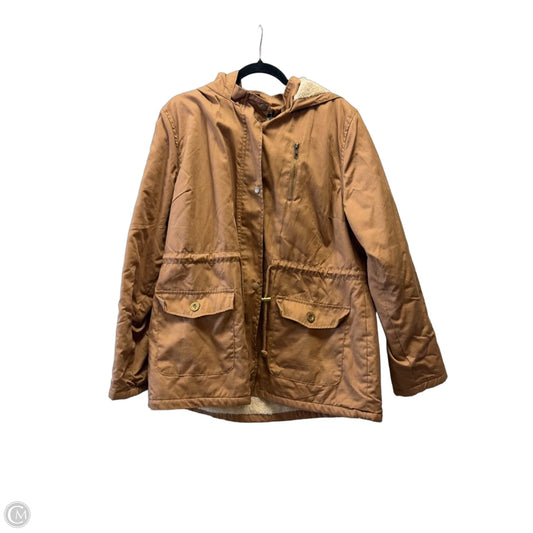 Coat Other By Clothes Mentor In Brown, Size: 2x