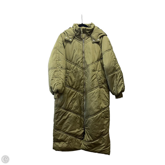 Coat Puffer & Quilted By Clothes Mentor In Green, Size: Xl
