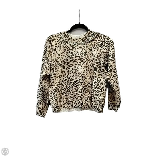 Sweater By Democracy In Leopard Print, Size: Sp
