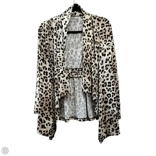 Jacket Other By Investments In Leopard Print, Size: S