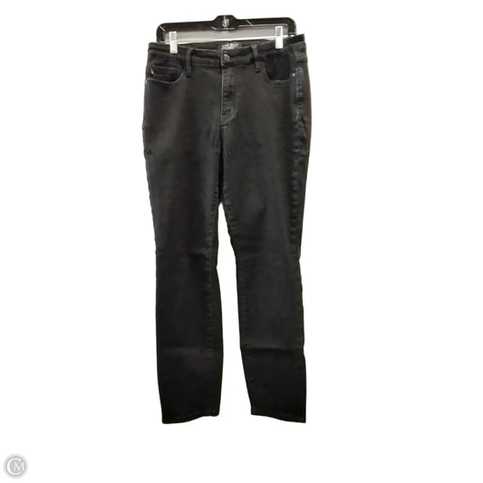Jeans Straight By Judy Blue In Black, Size: 13