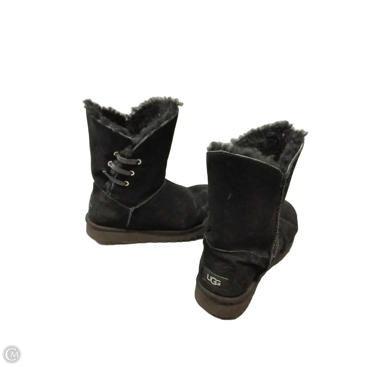 Boots Designer By Ugg In Black, Size: 7